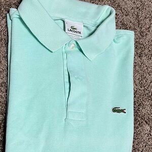 Lacoste Mint Green Polo